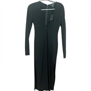 NWT REVOLVE and Chrissy Teagan // V-Neck Black Dress // Size S